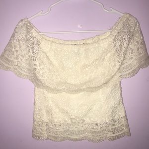 Forever 21 off the shoulder top
